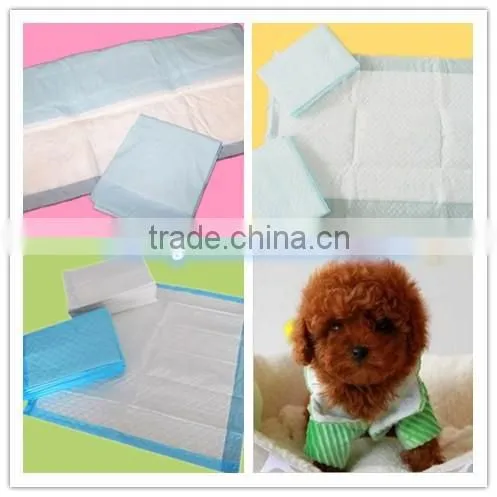 Disposable puppy pad machine