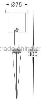 High power stainless spike light
