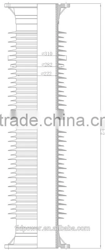 High Voltage Composite Hollow Insulator
