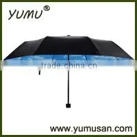 3 Folding Sun Umbrella, Pocket Folding Umbrella, 3 Fold Umbrella