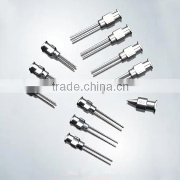 disposable needle stainless steel Glue dripping needles/Glue dispenser needles
