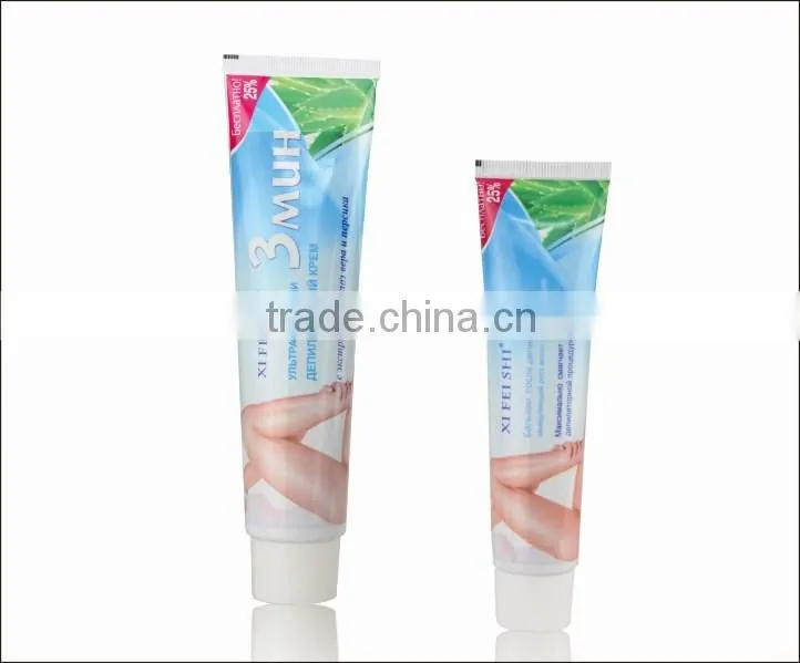 depilatory paste Laminated tube