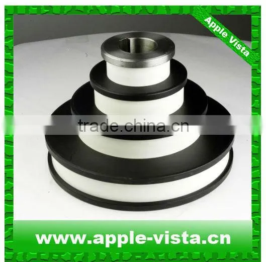 Steel/Zirconia Large Pulley Wheel Manufacturer