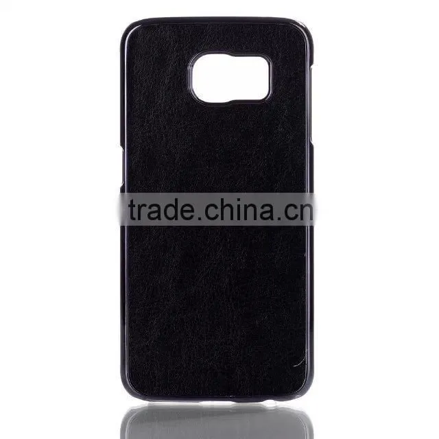 Leather+Metal case for Samsung galaxy Phone