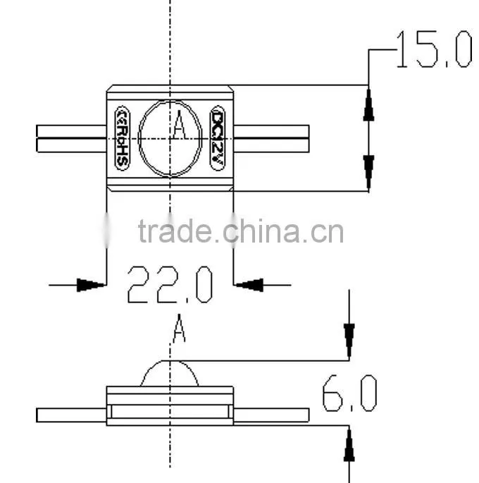 ABS Injection LED Module CE &RoHS 5050 LED Module GLMD124