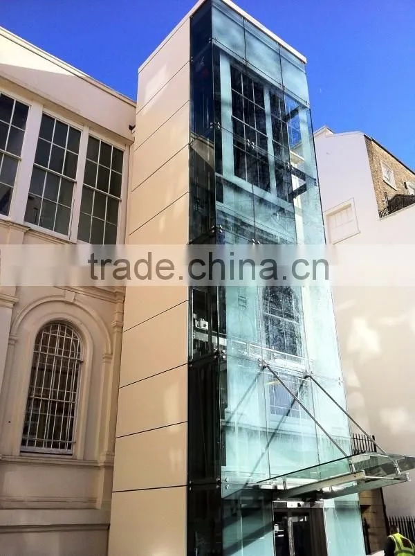 Clear Exterior Glass Wall For Commercial Building And Residential House