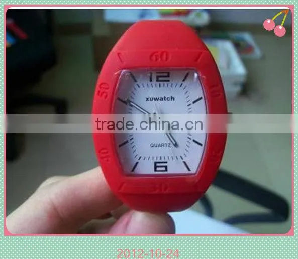 2012 fashion japan movt quartz silicone wrist watch