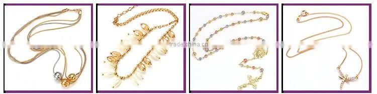 New Design Fashion Personality Gold Alloy Arrow Women's Chain Necklace