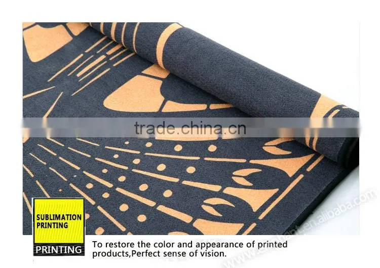 Outdoor sports easy to carry antibacterial recyclable soft mini yoga towel