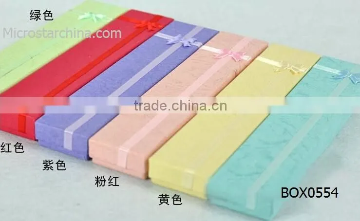 2016 Hot selling black cover fancy packing jewelry box