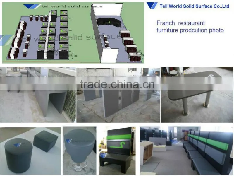 TW modern high glossy high bar table