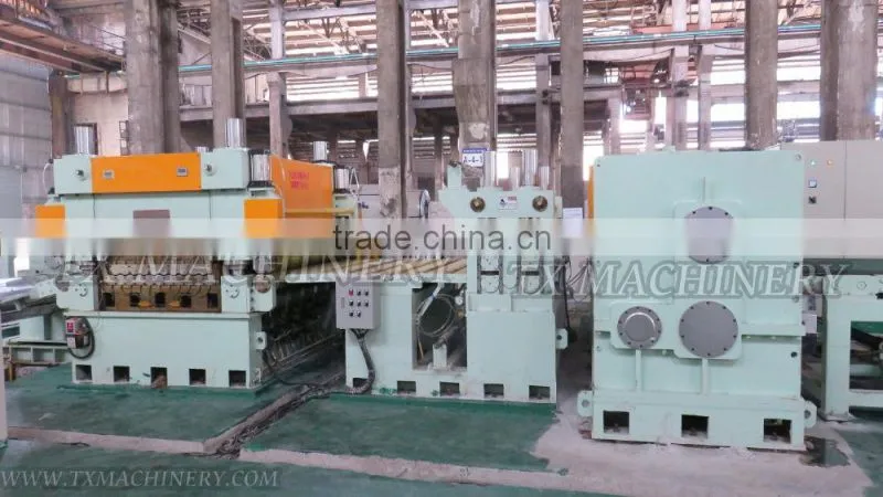 TX1400 steel Coil sheet metal shearing machine,cut to length machine