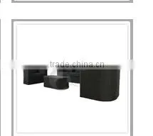 Deluxe Garden Rattan Furniture Sets of 7PCS