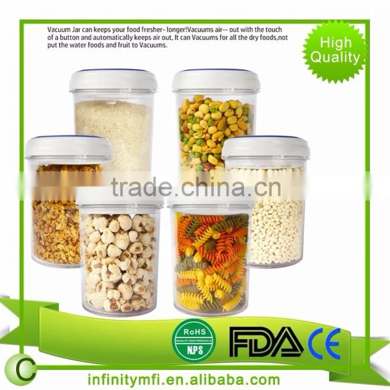 Kitchen tools Vacuum Seal Food Storage Electronic Smart Canister