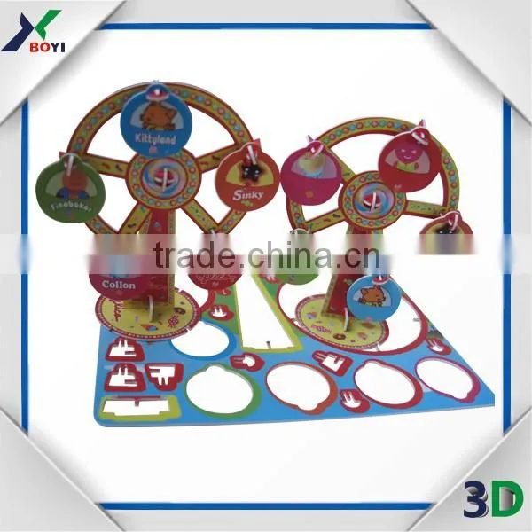 Can touch with food Mini Educational Jigsaw Puzzle