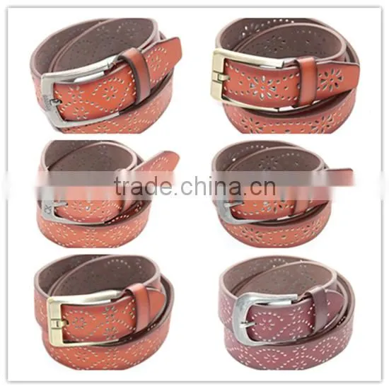 Hot-sale Personalized Design Attractive High Quality Mans Pu Leather Belts Wholesales