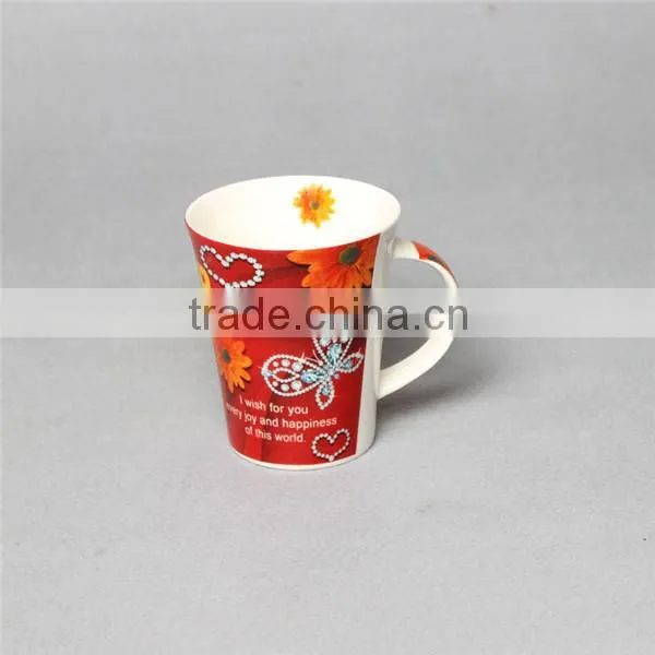 2015 New fine bone china ceramic coffee mugs