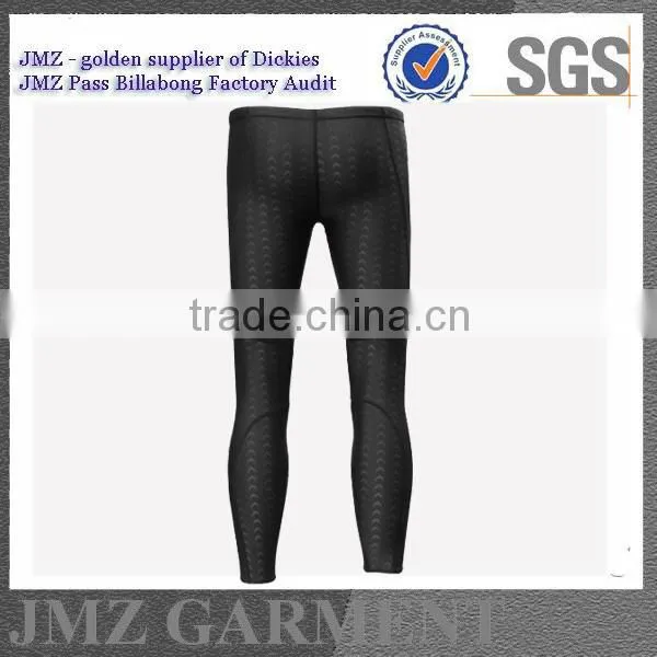 custom long swimwear for men plain swimwear