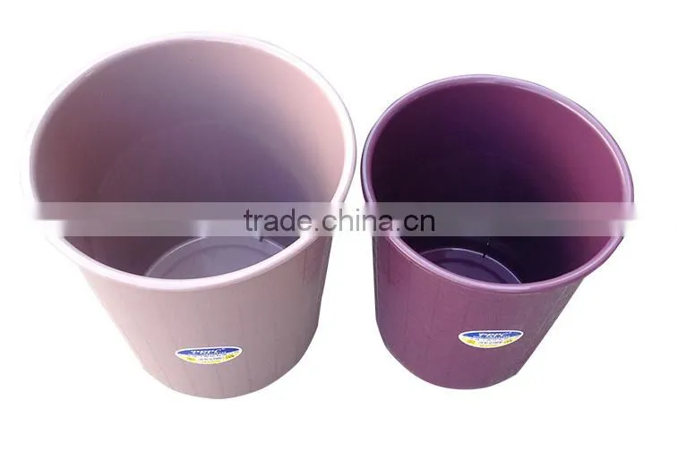 plastic wastebasket paper basket/sundries barrel