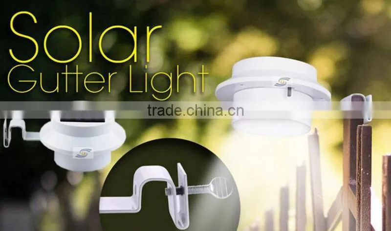 3 led 1.2V/1200mAh waterproof solar light for garden street