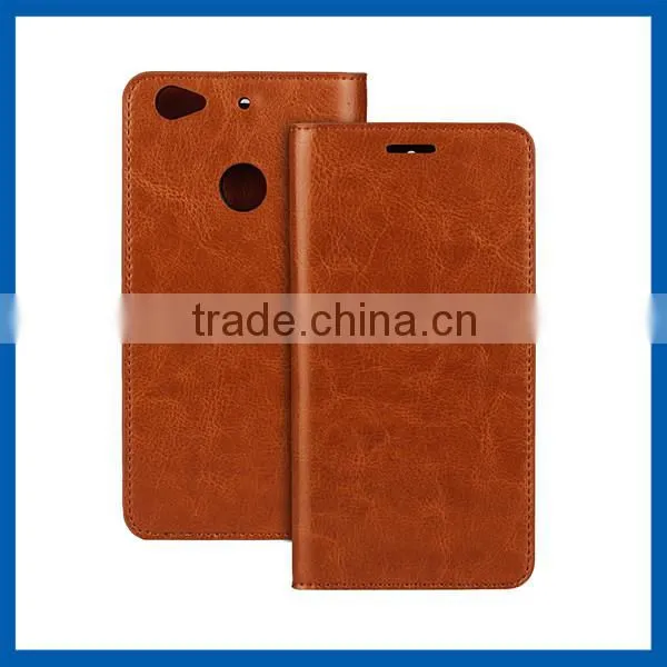 C&T Black Genuine Wallet Leather Flip Case Cover for Letv Le 1 5.5 inch