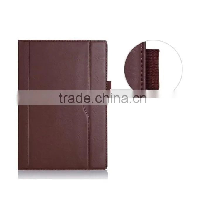 Newest Multi-View Stand PU Leather Folio Case for Samsung Tab Pro S