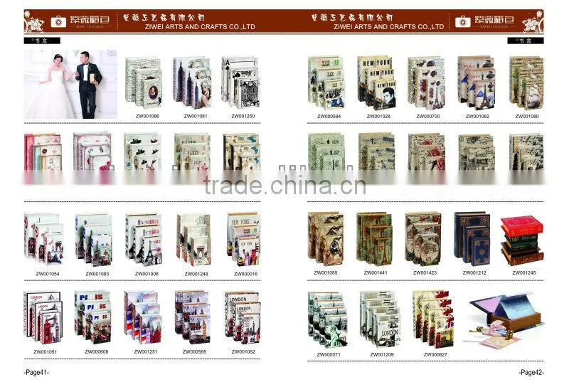 2014 new design MDF canvas box on stock catalog
