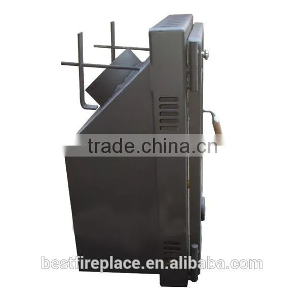 7kw cast iron wood coal fuel insert fireplace