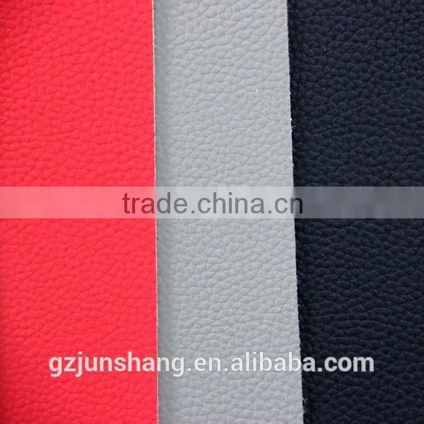 Embossed PU leather for shoes upper usage, same with real leather design