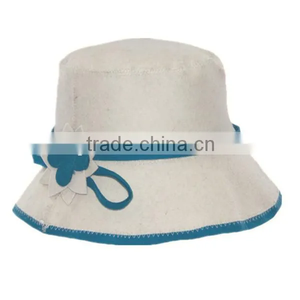 Panama style Felt Sauna Hat
