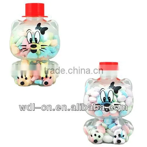 Wholesale colourful mixed-flavor tablet candy in bags/jars
