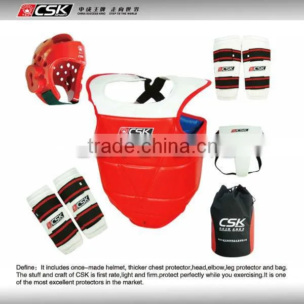 Double sided taekwondo body protectors,tkd equipments