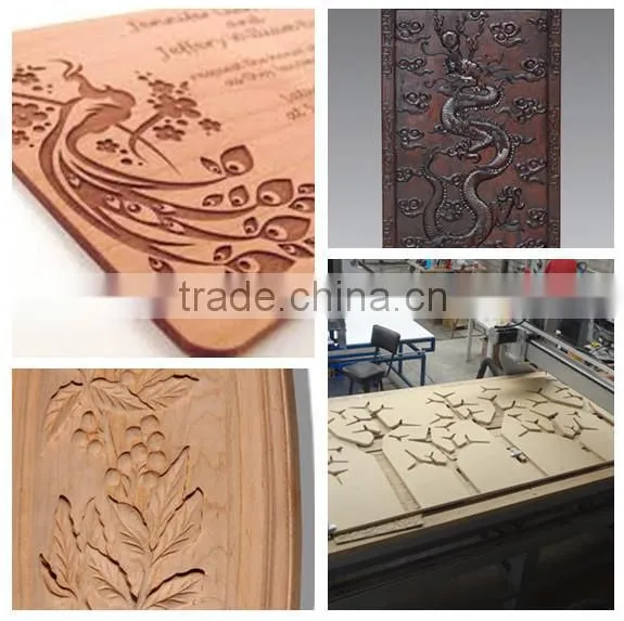 Multi-function cnc machine with 8 heads/ cnc router simple ATC wood engraving machine