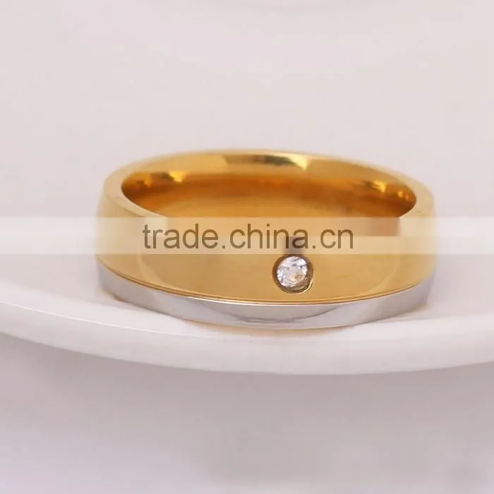 Yiwu Jewelry Factory Single Gem Men Gay Ring