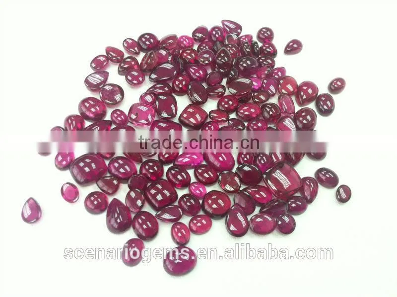 #SZZZ Natural Multi-Shape Free Sizes Cabs Loose Gemstone Rubellite Cabochon