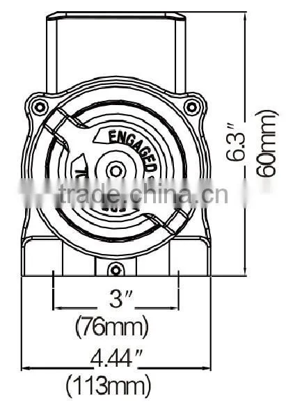 Synthetic Utility Electric Winch NVT2500(2500lbs)