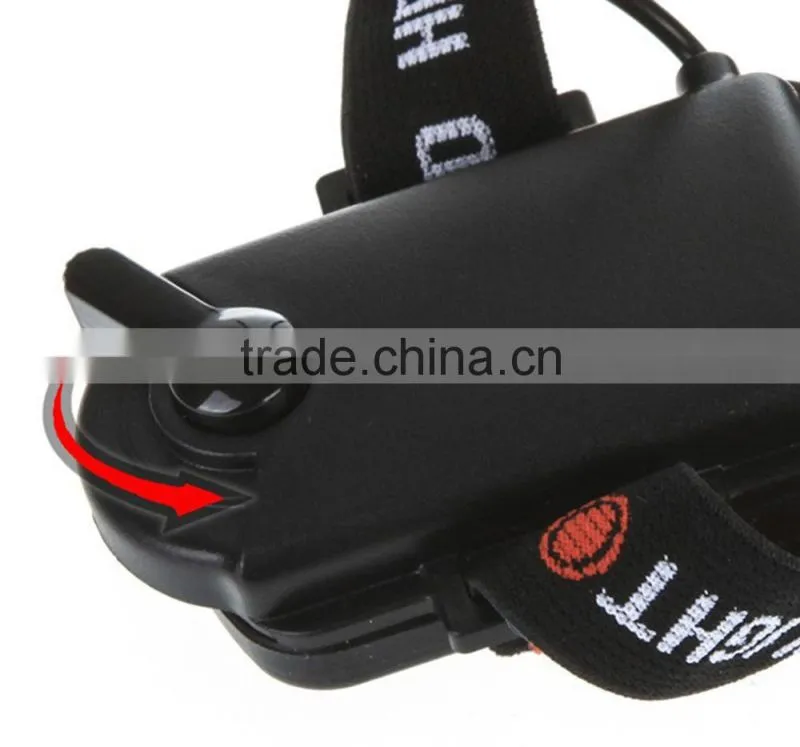 Powerful headlamp C ree led headlight for hunting