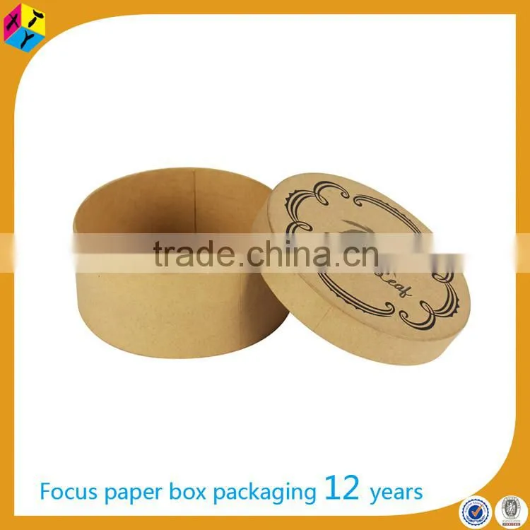 custom recycled kraft tube packaging mini paper box
