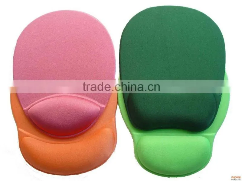 3D silicone rubber wrist rest mouse pad