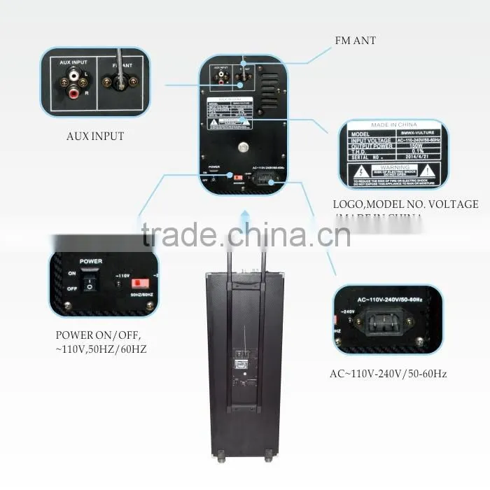 automotive amplifier car bass tube with amplifier car stereo amplifier