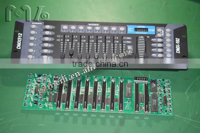 LCD display 192 dmx rgb led controller