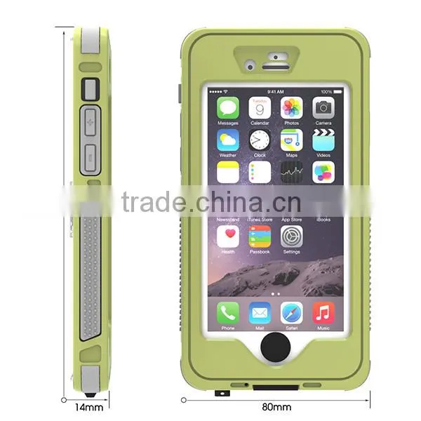 4.7 Inch Universal Glow In Dark Cover Case Waterproof Case for iPhone 6 6S for Swimming Diving