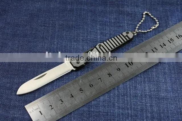 OEM 440C stainless steel small folding knife with Blister package