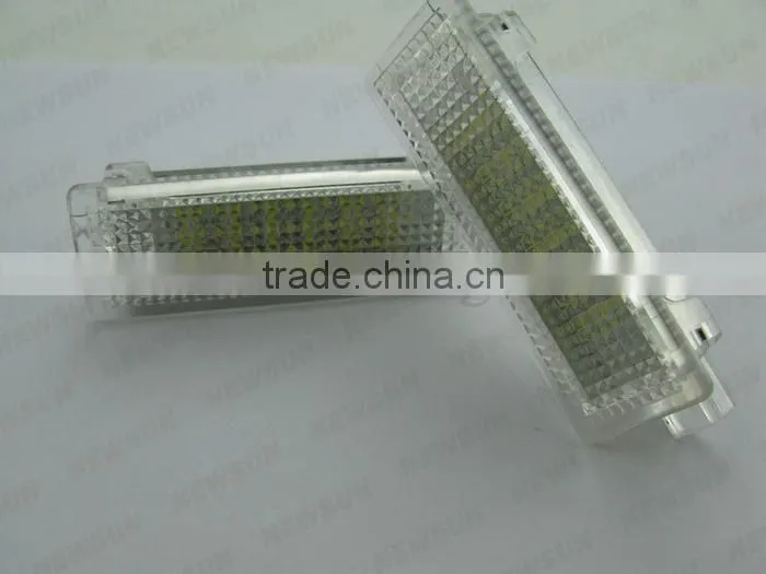 E90(325i UP)/E90N/E92/E93 led courtesy lamp high bright 18SMD canbus led door light for cars with 1year warranty