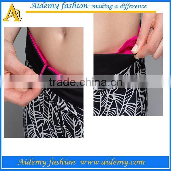OEM custom short red gym pants
