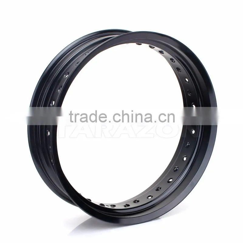Black 17 Inch Hot Sale CNC Milled Supermoto Wheel Rims for CRF Series