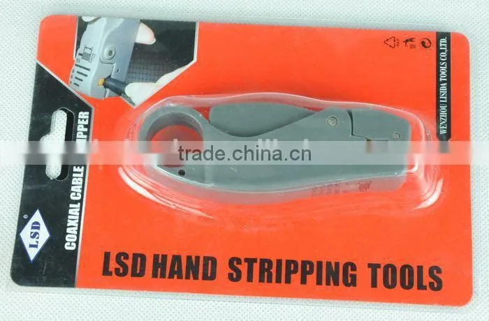 Coaxial Cable Stripper(LS-322) RG58,RG59, RG6 cable stripping tool