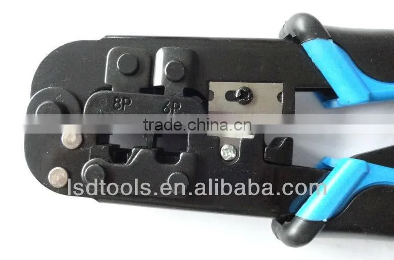 Hand Tools RJ45 RJ11/RJ12 RJ10 Wire Cable Crimper Crimp PC Network Tool,4P,6P,8P,LT-N5684R