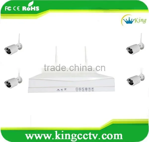 New HD security cctv camera system 4ch wireless cctv system
