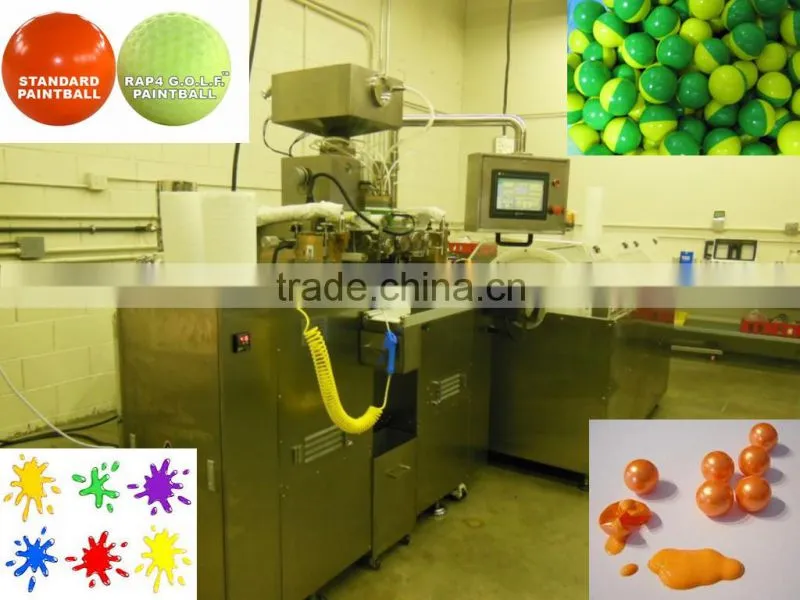Softgel Paintball Encapsulation Machine and production Line